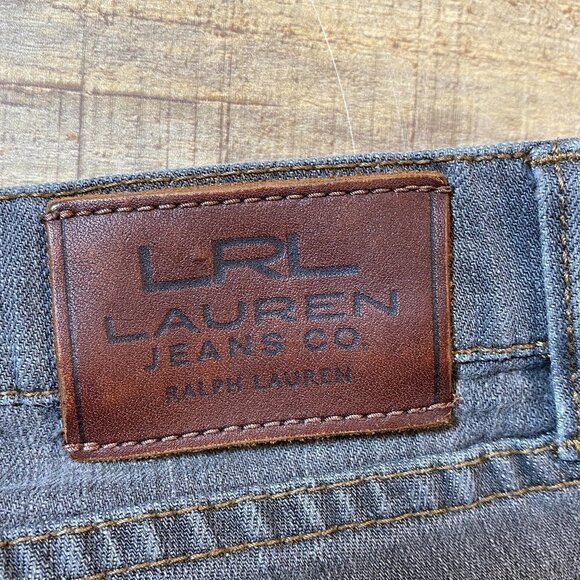 Women's LRL Lauren Straight Leg Jeans size 10P - Picture 6 of 6